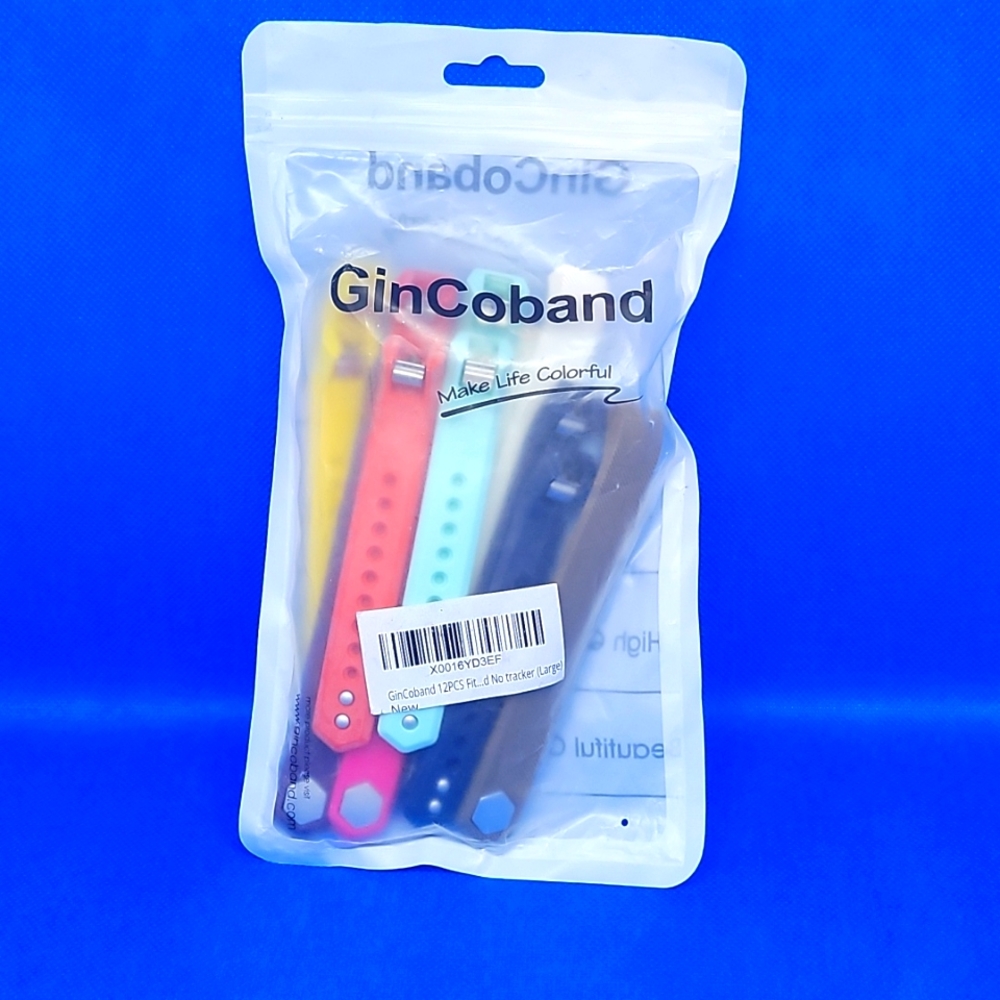 GinCoband 12 piece Fitbit Alta HR Accessory Replacement Bands with Clasp for Fit